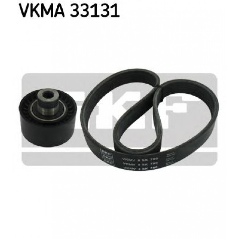 VKMA 33131 SKF Комплект доріжкового ремня (ролик, ремінь)